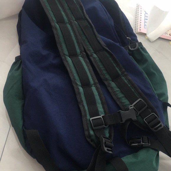 Handbags - Used green blue color backpack
